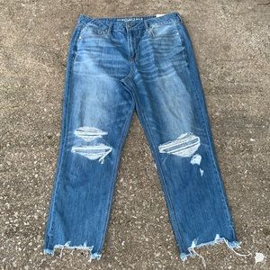 American Eagle Hi-Rise Tomgirl Jeans 16 Long